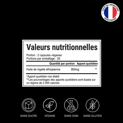 Graine de nigelle éthiopienne