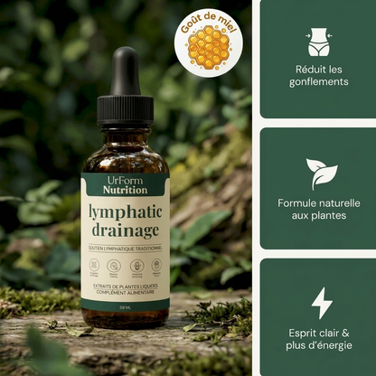 Gouttes de drainage lymphatique