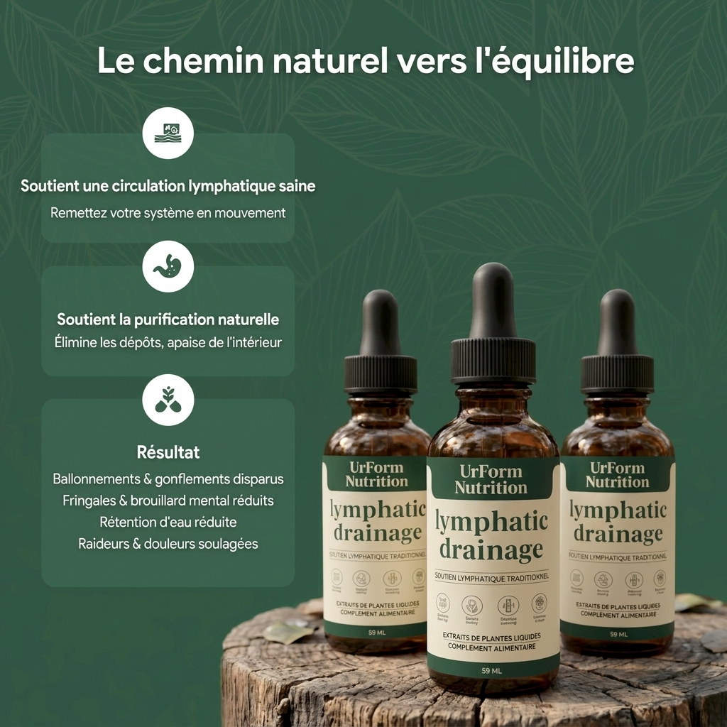 Gouttes de drainage lymphatique