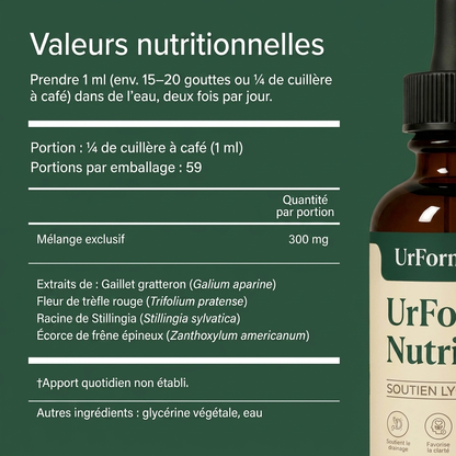 Gouttes de drainage lymphatique