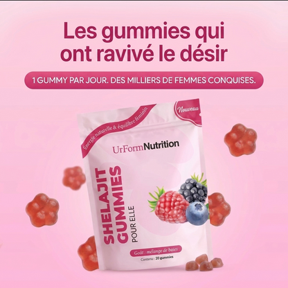 Shilajit Gummies Pour Elle