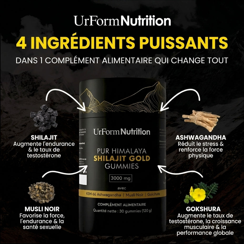 Purs Gummies au Shilajit
