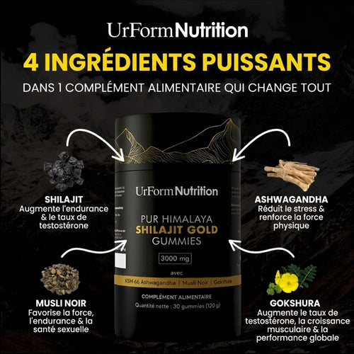 Purs Gummies au Shilajit