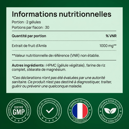 Gélules de Superfruit Amla