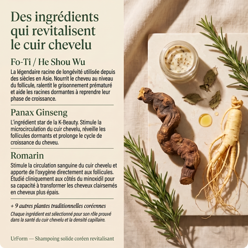 Barre Coréenne Cuir Chevelu